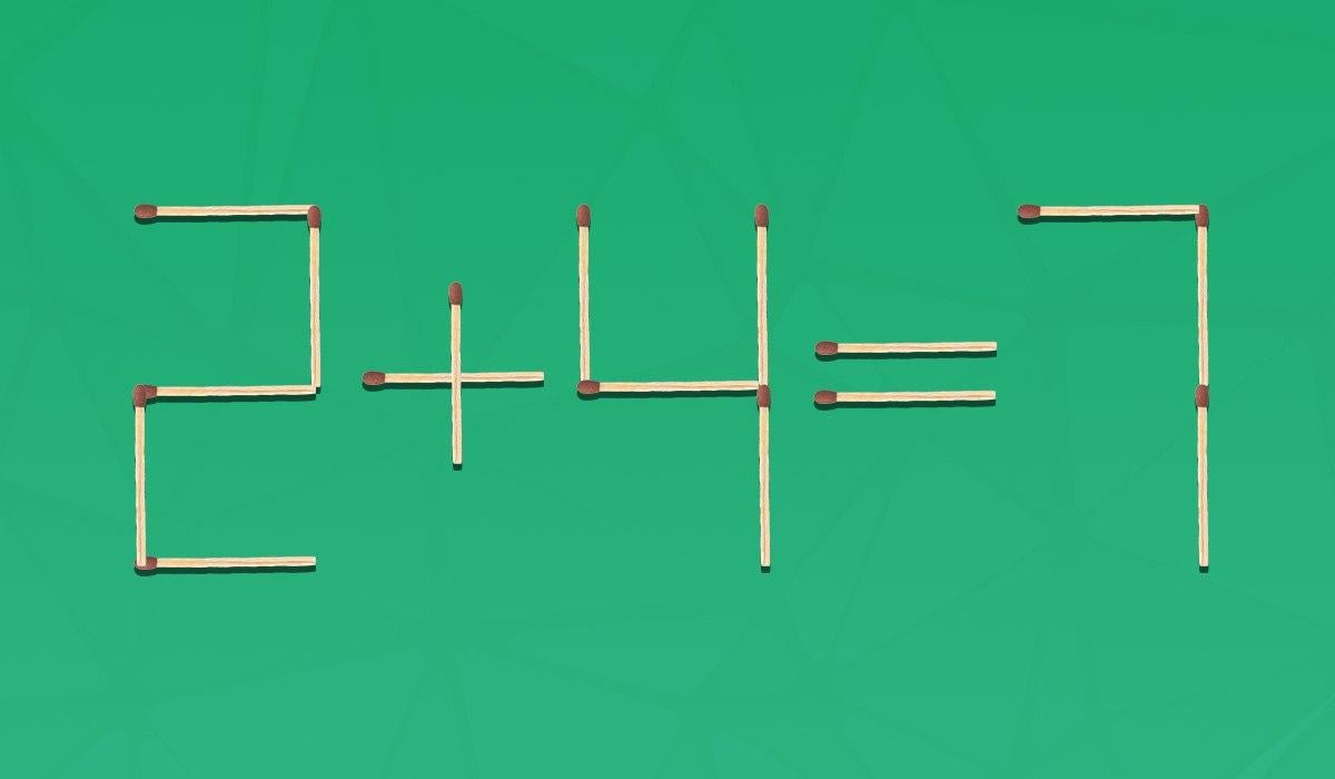 Az embereknek csak 2%-a képes elsőre meghúzni egy meccset, hogy az egyenlőséget helyesen kapja meg