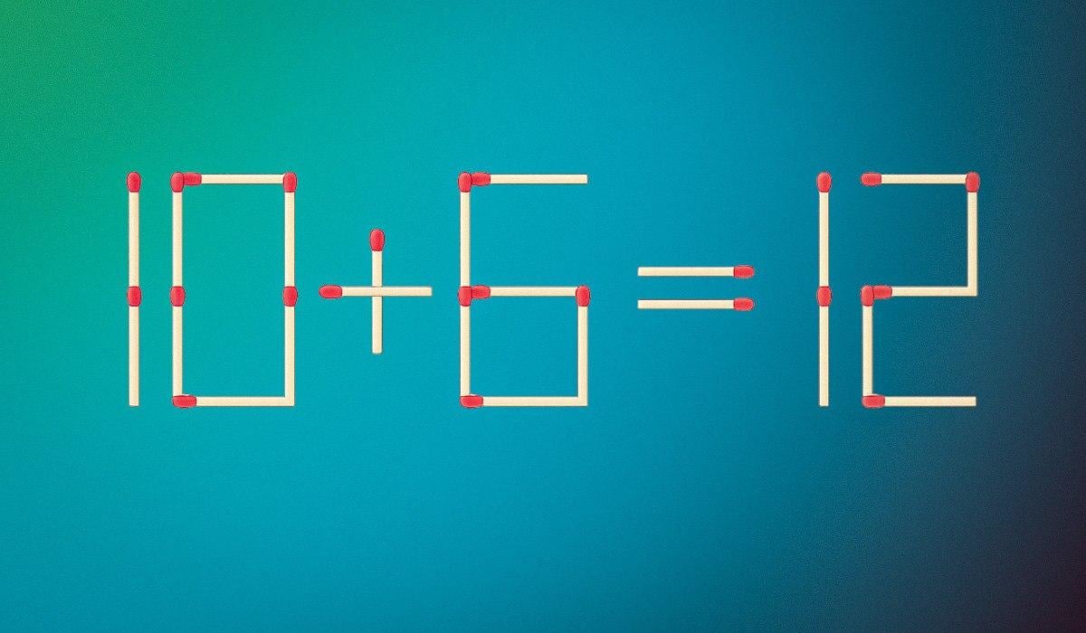 Csak egy gyufát kell meghúznod, hogy az egyenlőség helyes legyen: rejtvény zseniknek