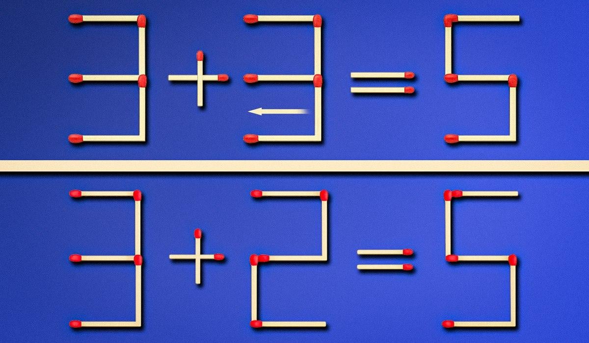 A hiba kijavításához egy gyufát kell feldobni: gyors IQ-teszt