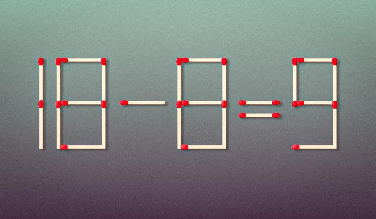 Kihívás igazi zseniknek: csak egy gyufaszálat kell meghúznod.