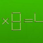 Agykihívás: egy gyufát kell mozgatnod, hogy kijavítsd a hibát