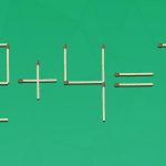 Az embereknek csak 2%-a képes elsőre meghúzni egy meccset, hogy az egyenlőséget helyesen érje el. Az embereknek csak 2%-a képes elsőre meghúzni egy meccset, hogy