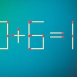 Csak egy egyezést kell meghúznod, hogy az egyenlőség helyes legyen: egy rejtvény zseniknek Csak egy egyezést kell meghúznod, hogy az egyenlőség helyes legyen: