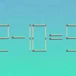 Egy nagyon nehéz rejtvény: csak 2 gyufát kell mozgatnod, hogy az egyenlőség helyes legyen. Egy nagyon nehéz rejtvény: csak 2 gyufát kell mozgatnod, hogy